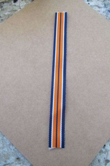 South Africa - Miniature General Service Medal Ribbon 15 cms.